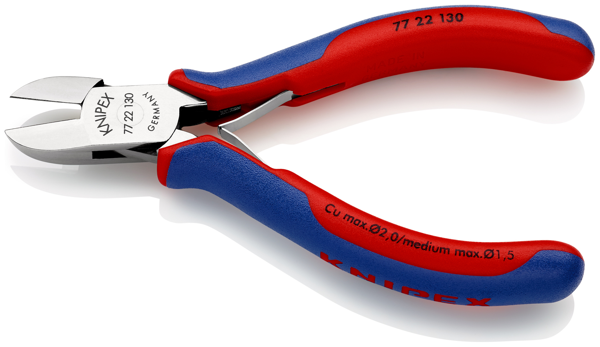 Pince coupante cote electro 130mm KNIPEX - 77 22 130
