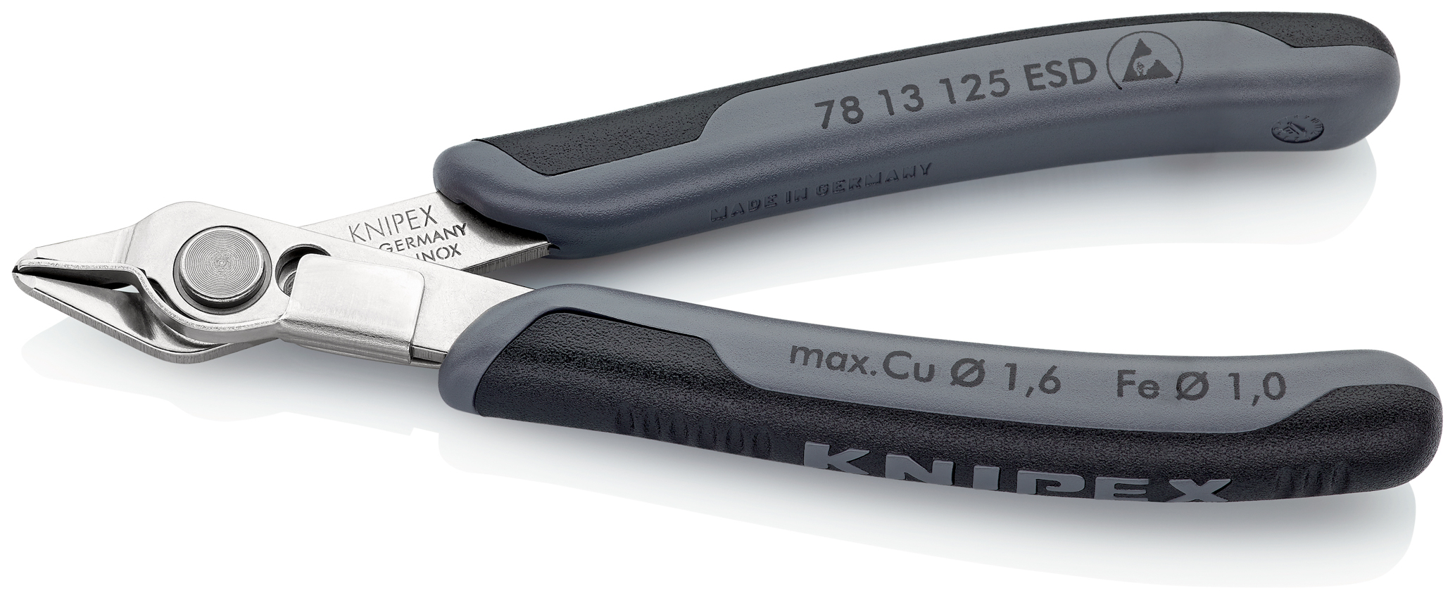 Pince coupante super knips® 125mm esd KNIPEX - 78 13 125 ESD