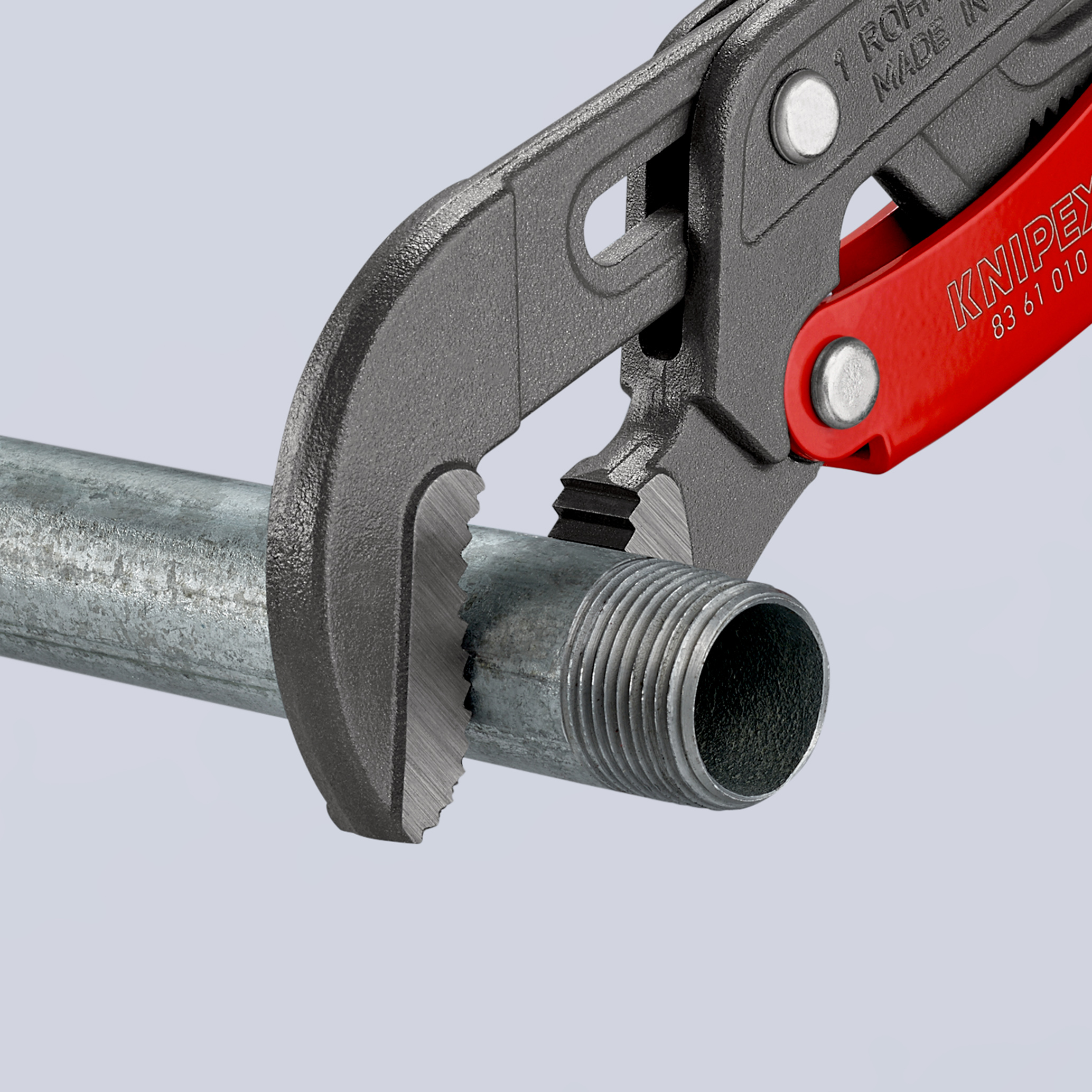 Cle serre-tubes en 's' regl rapide 330mm KNIPEX - 83 61 010