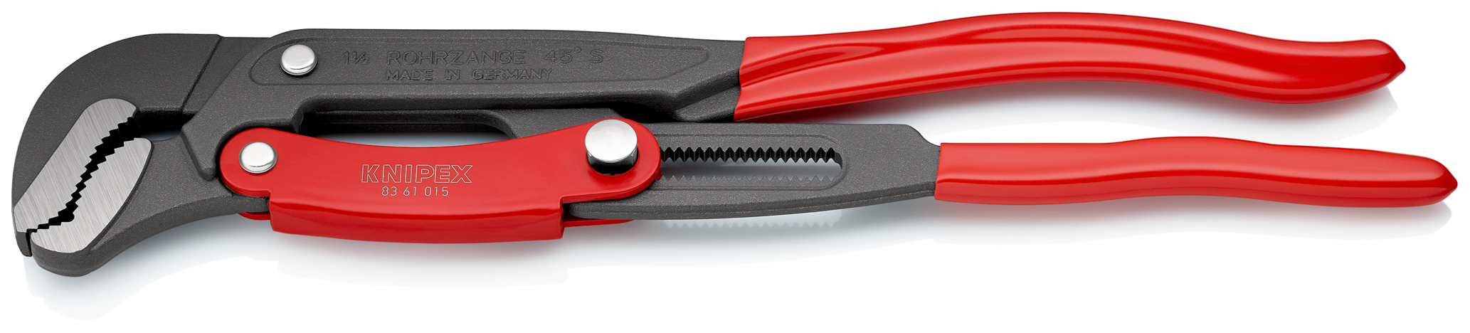 Cle serre-tubes en 's' regl rapide 420mm KNIPEX - 83 61 015