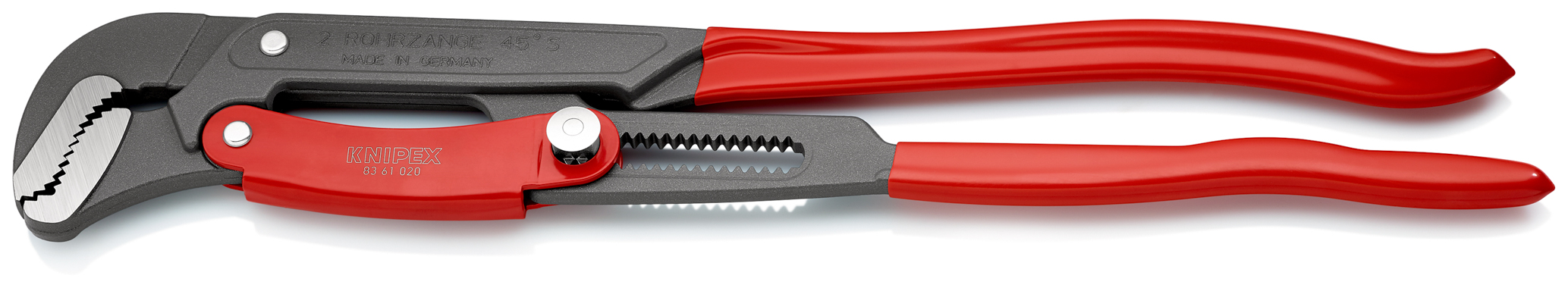 Cle serre-tubes en 's' regl rapide 560mm KNIPEX - 83 61 020