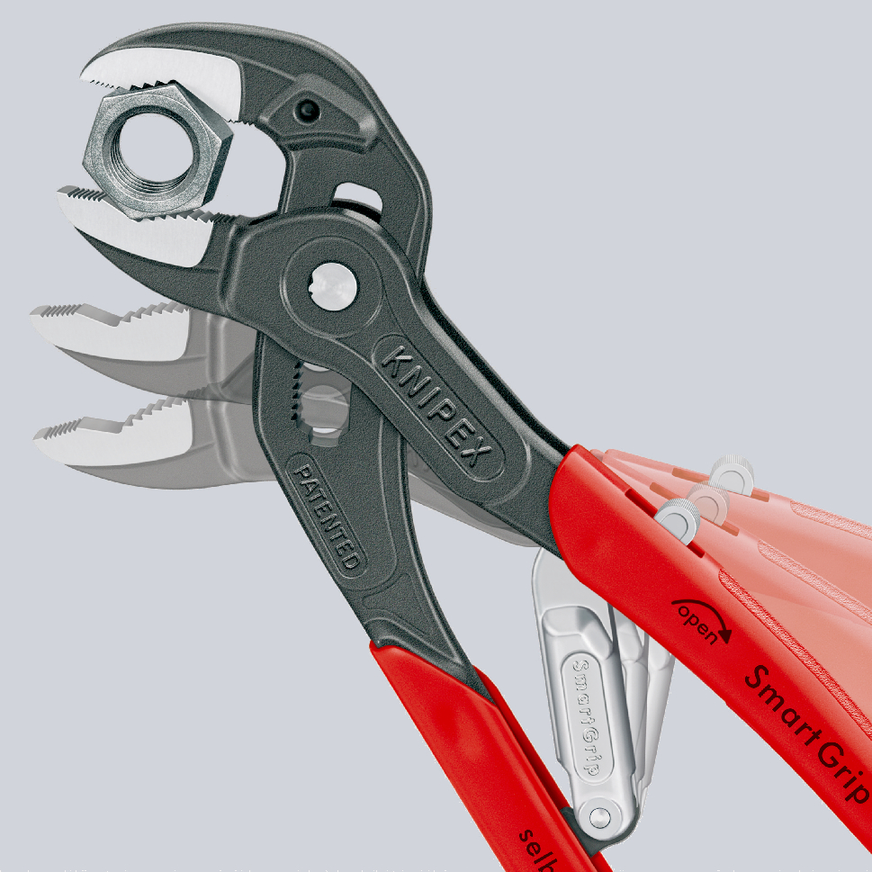 Pince multiprise à réglage automatique Smartgrip - 250 mm - KNIPEX - 85 01 250