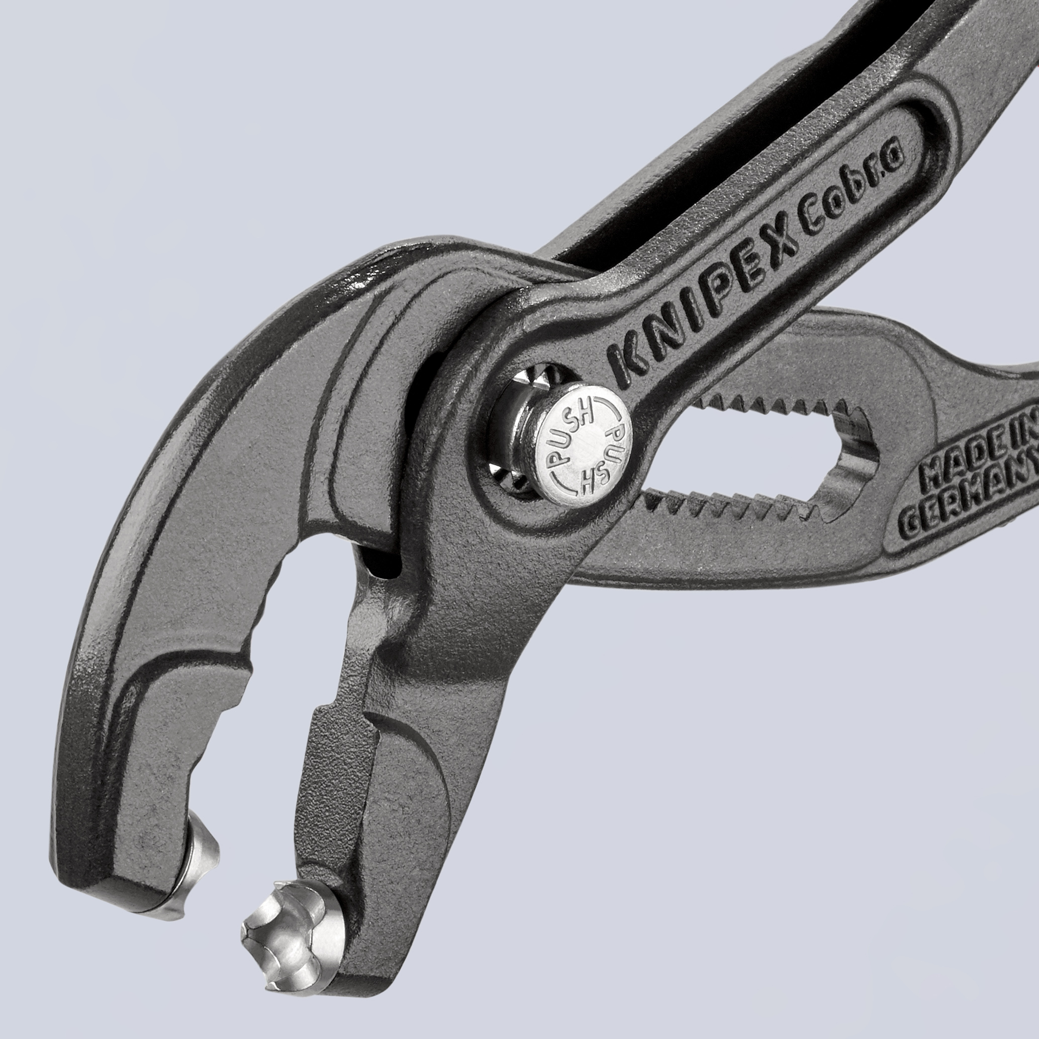 Pince à colliers autoserrants 180mm - Gainage PVC antidérapant - Ouverture 50mm KNIPEX - 8551180A