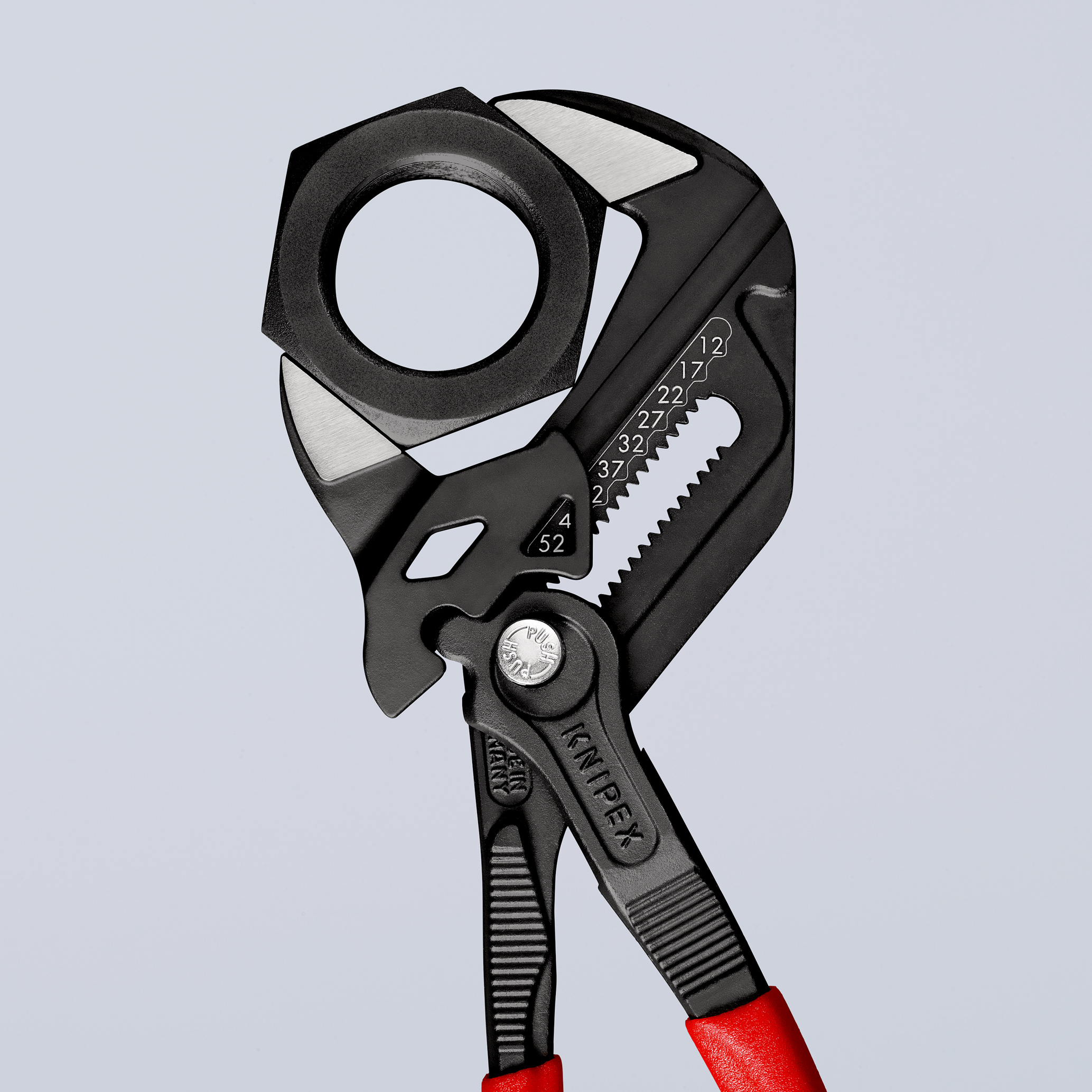 Pince cle KNIPEX 250mm gaine pvc sur carte - 86 01 250 SB