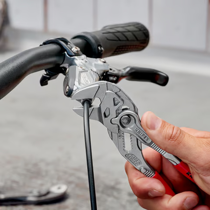 Pince-clé - chromée, 180 mm - KNIPEX - 86 03 180