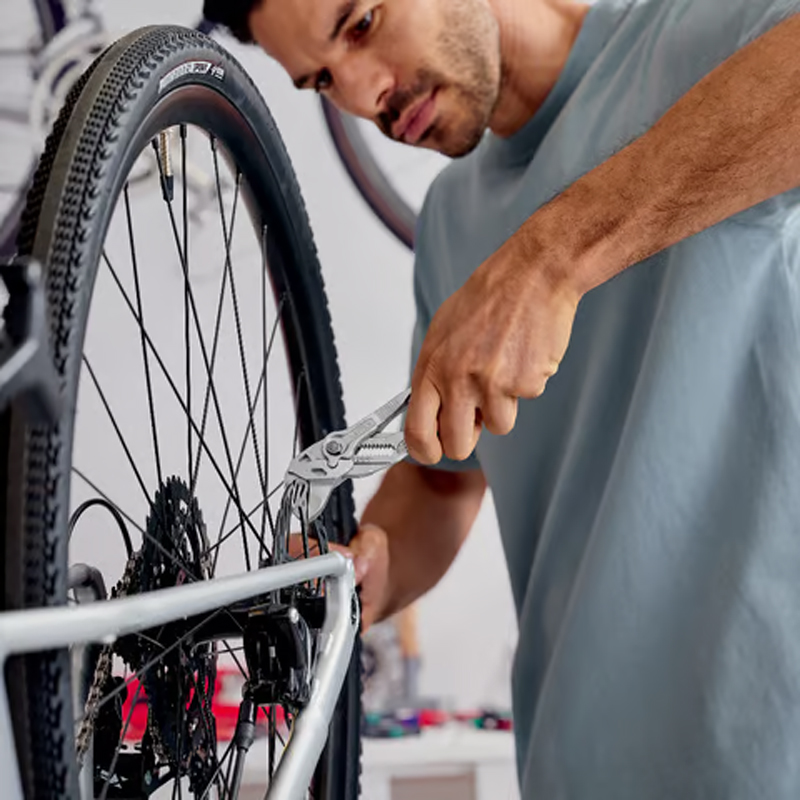 Pince-clé - chromée, 180 mm - KNIPEX - 86 03 180