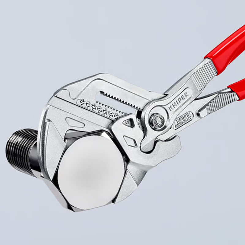 Pince-clé - chromée, 300 mm - KNIPEX - 8603300
