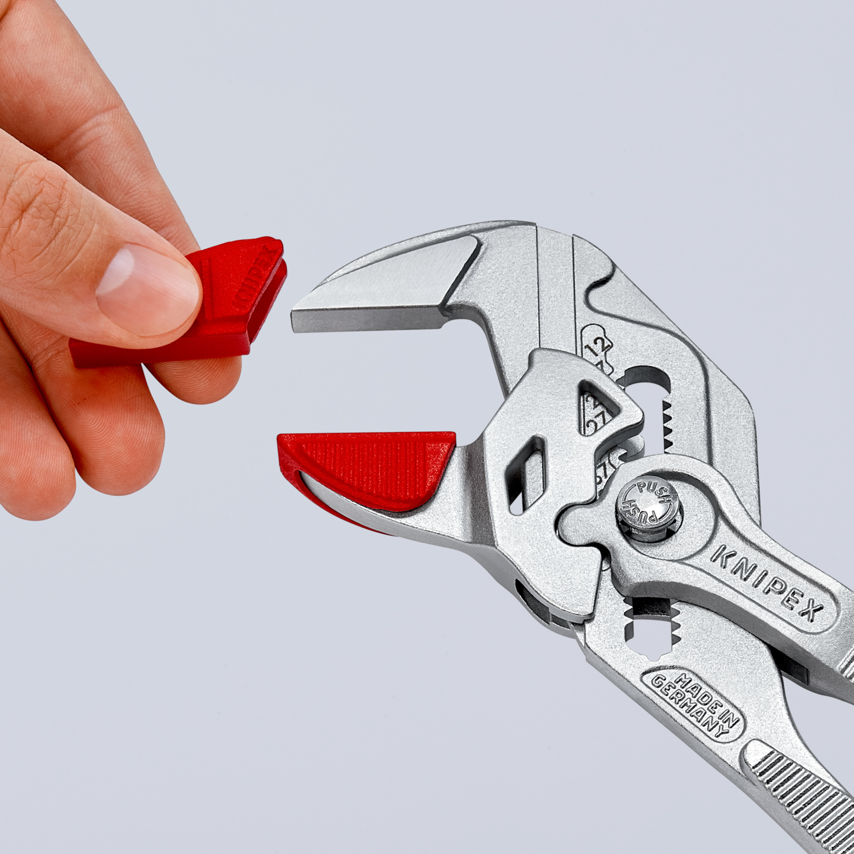 Mâchoires de protection pour pince-clé 86 XX 250 - Conditionnement SC KNIPEX - 8609250V01