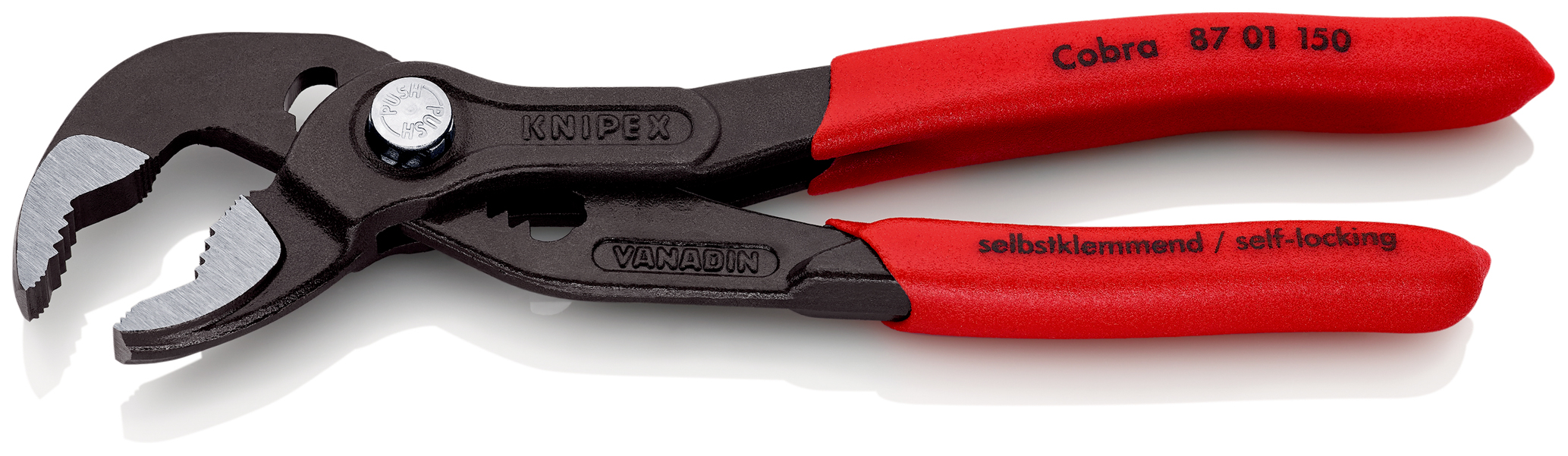 Pince multiprise de pointe Cobra - 150 mm, ouverture 32 mm - KNIPEX - 87 01 150