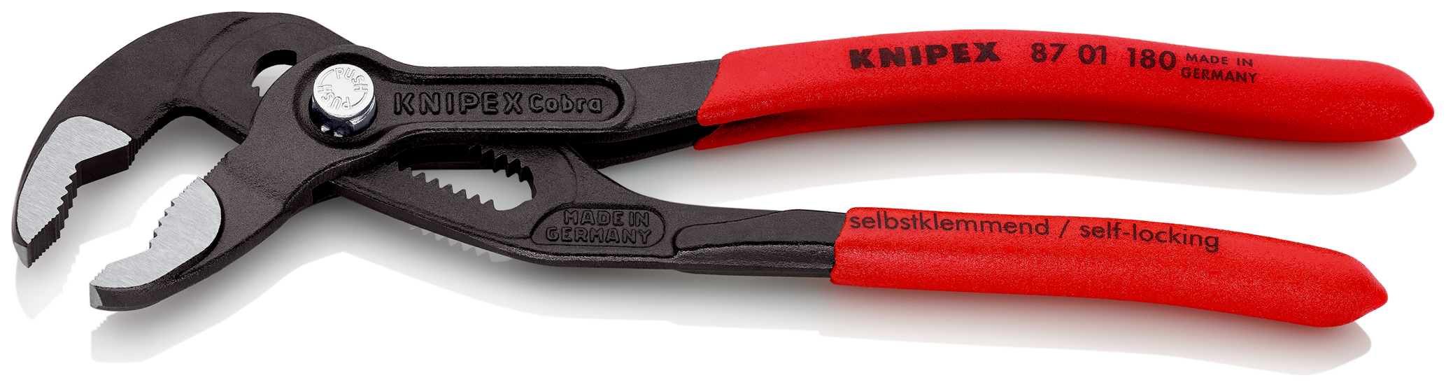 Pince multiprise de pointe Cobra - 36 mm d'ouverture - KNIPEX - 8701180