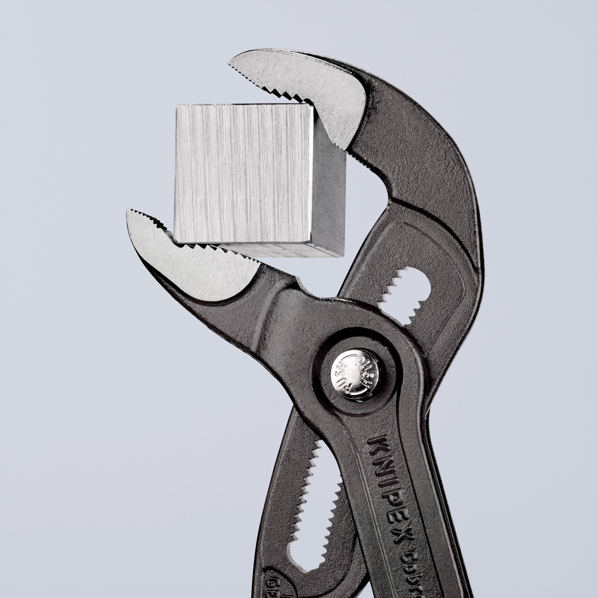 Pince multiprise Cobra 300mm - Gainage PVC - Ouverture 60mm - 30 positions - SC KNIPEX - 8701300SB