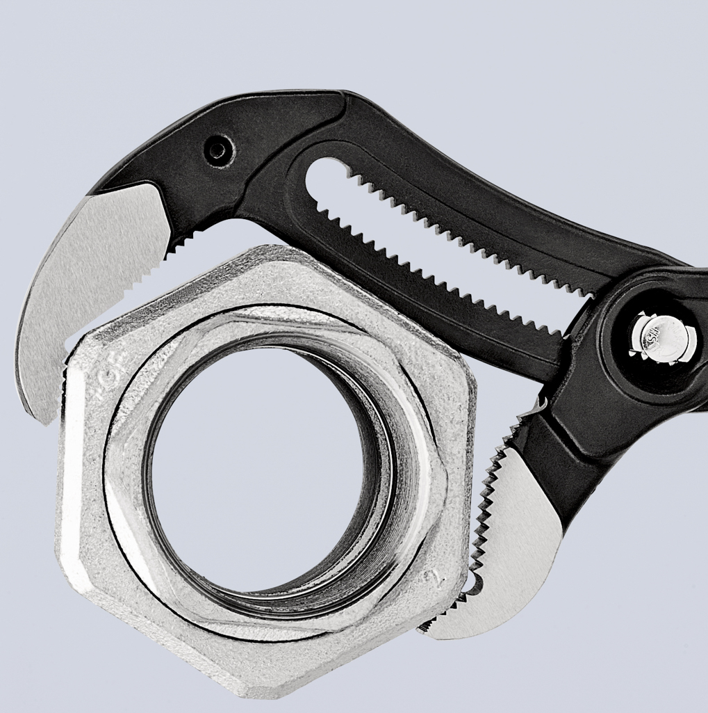 Pince multiprise et clé serre-tubes Cobra XL - 400mm - sur carte, sous blister - KNIPEX - 87 01 400 SB