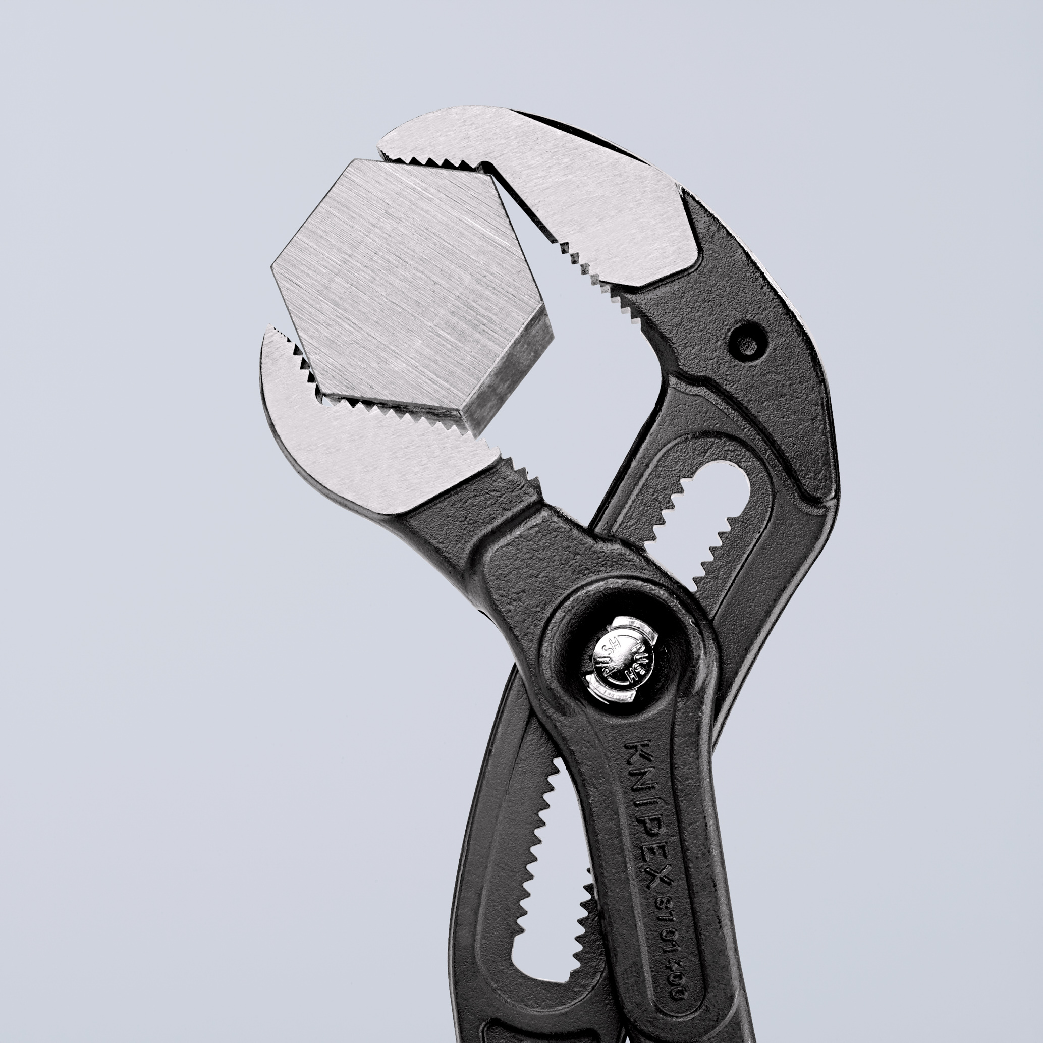 Pince multiprise et clé serre-tubes Cobra XL - 400mm - sur carte, sous blister - KNIPEX - 87 01 400 SB