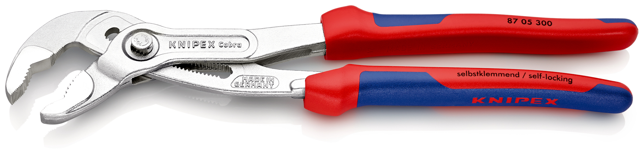 Pince multiprise cobra® 300mm chrome KNIPEX - 87 05 300