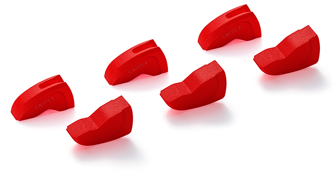 Mâchoires plastiques de protection pour pince Cobra 87 XX 250 (3 paires) KNIPEX - 8709250V01