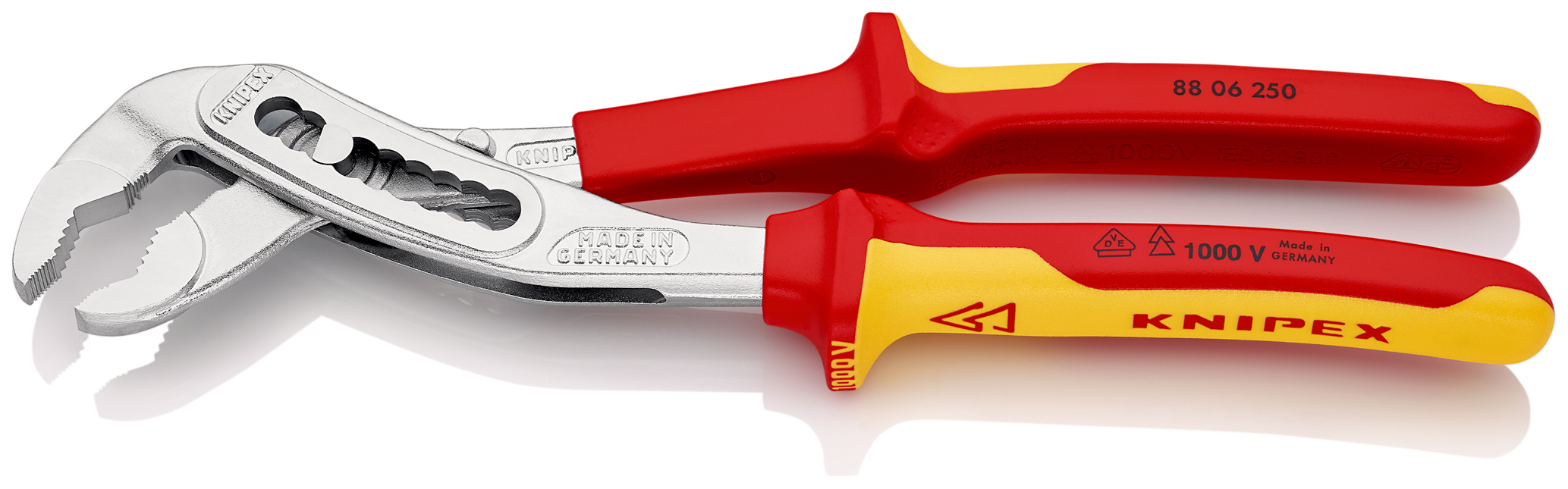 Pce multip alligator® 250mm chrome 1000v KNIPEX - 88 06 250 SB