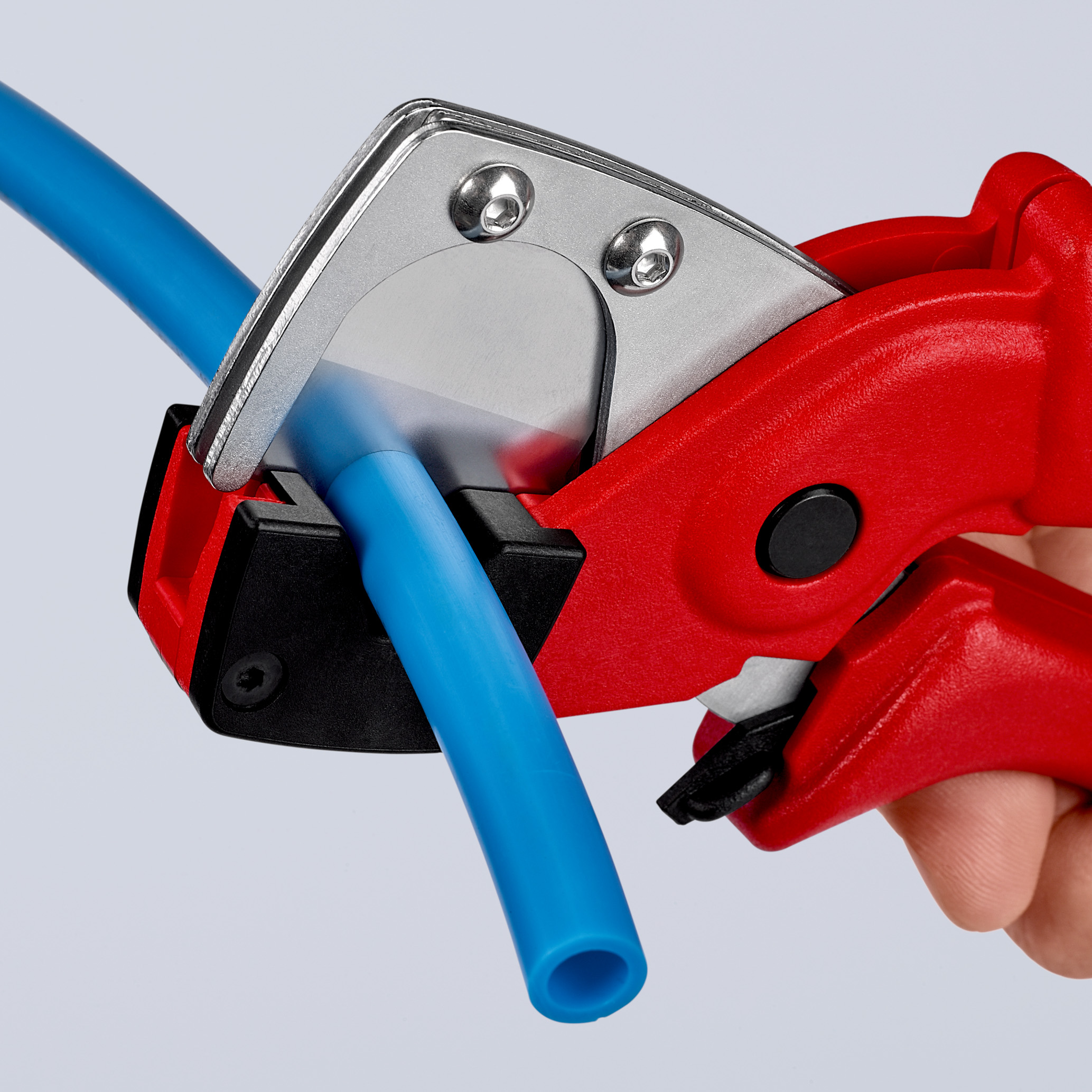 Coupe-tubes multicouche / PER - 185mm - Diamètre 4 à 20mm - Chromée KNIPEX - 9010185