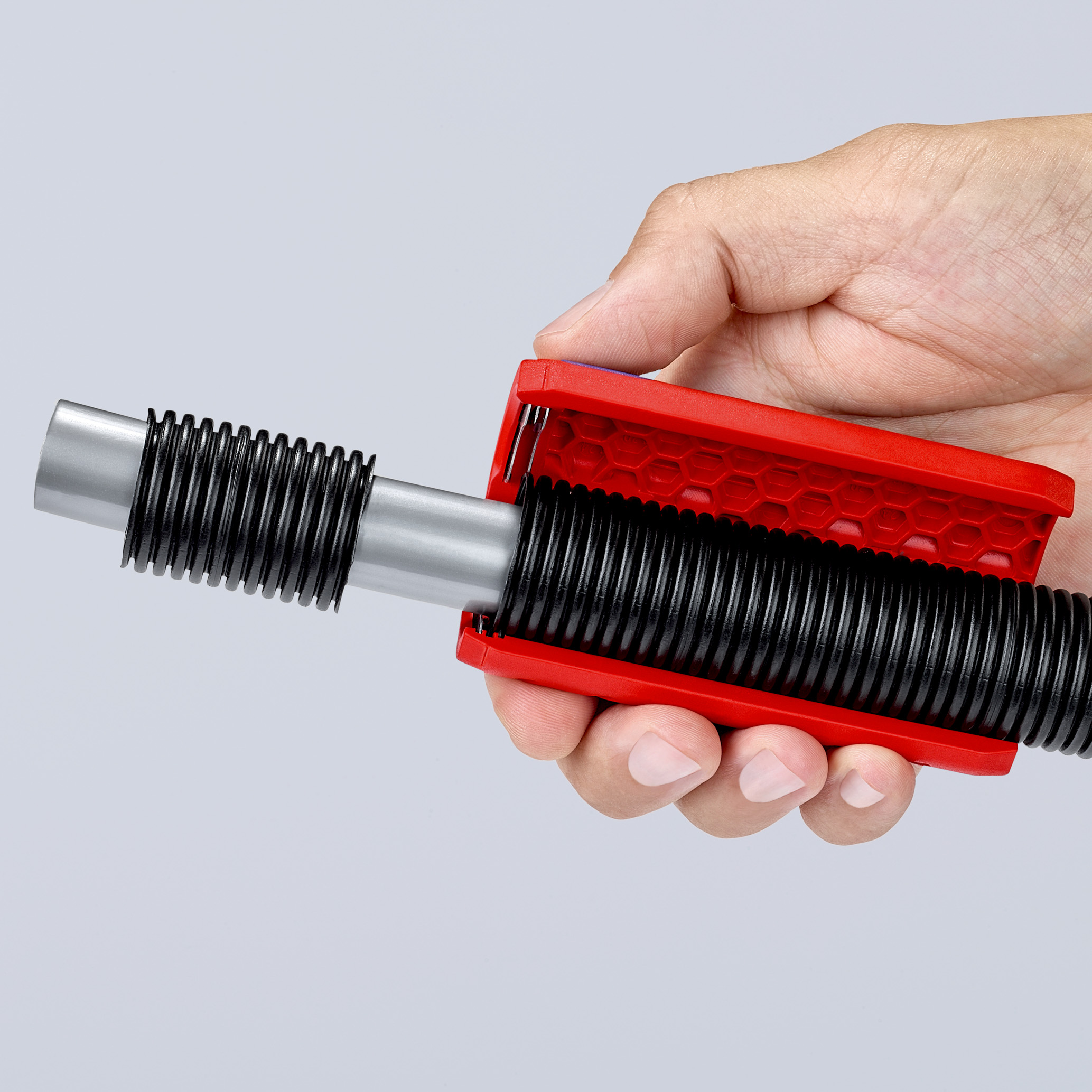 Coupe-tubes pour gaines électriques Twistcut - sur carte, sous blister - KNIPEX - 90 22 01 SB