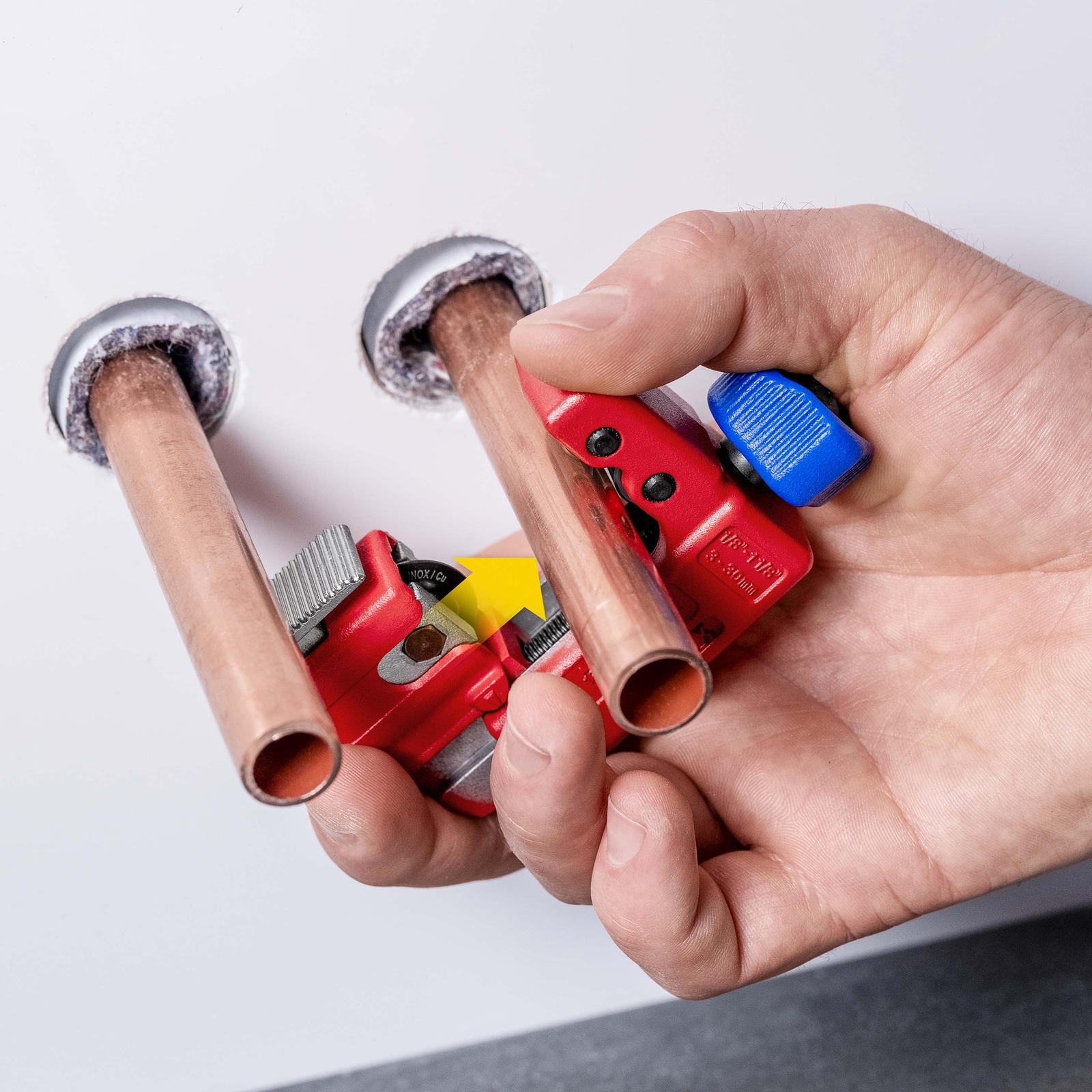 Coupe-tubes TubiX S syst. QuickLock - 77mm - Ø 3-30 mm épaisseur max 2 mm - SC KNIPEX - 903101