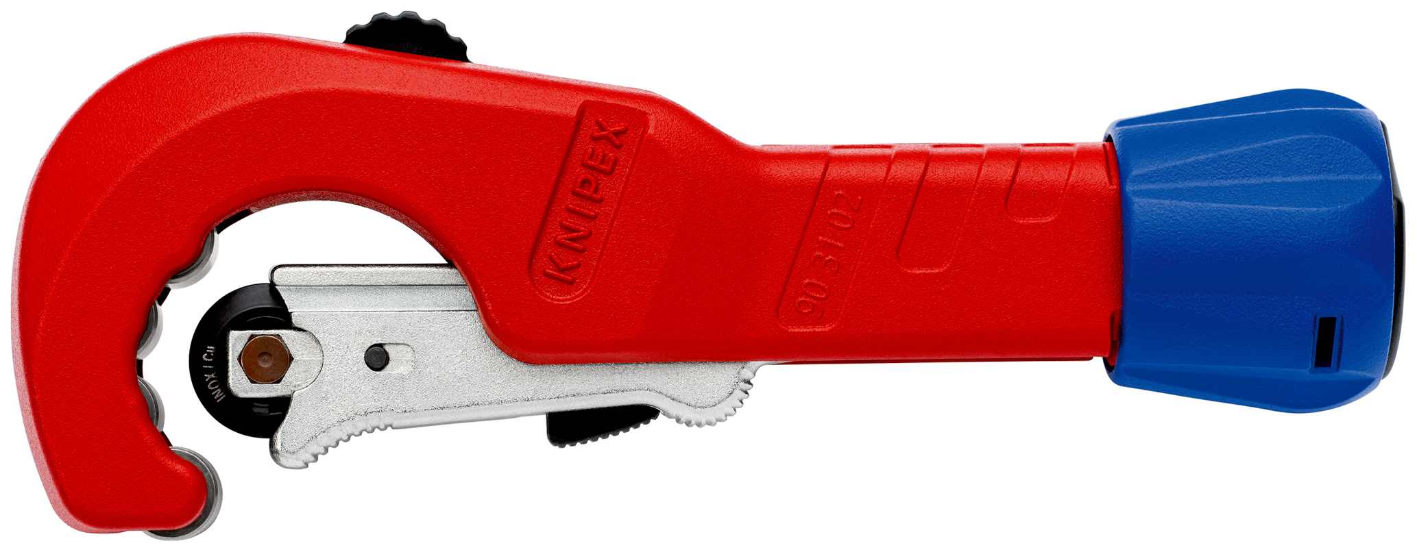 Coupe-tubes Tubix® 180 mm, cuivre, laiton, acier - KNIPEX - 90 31 02 BK