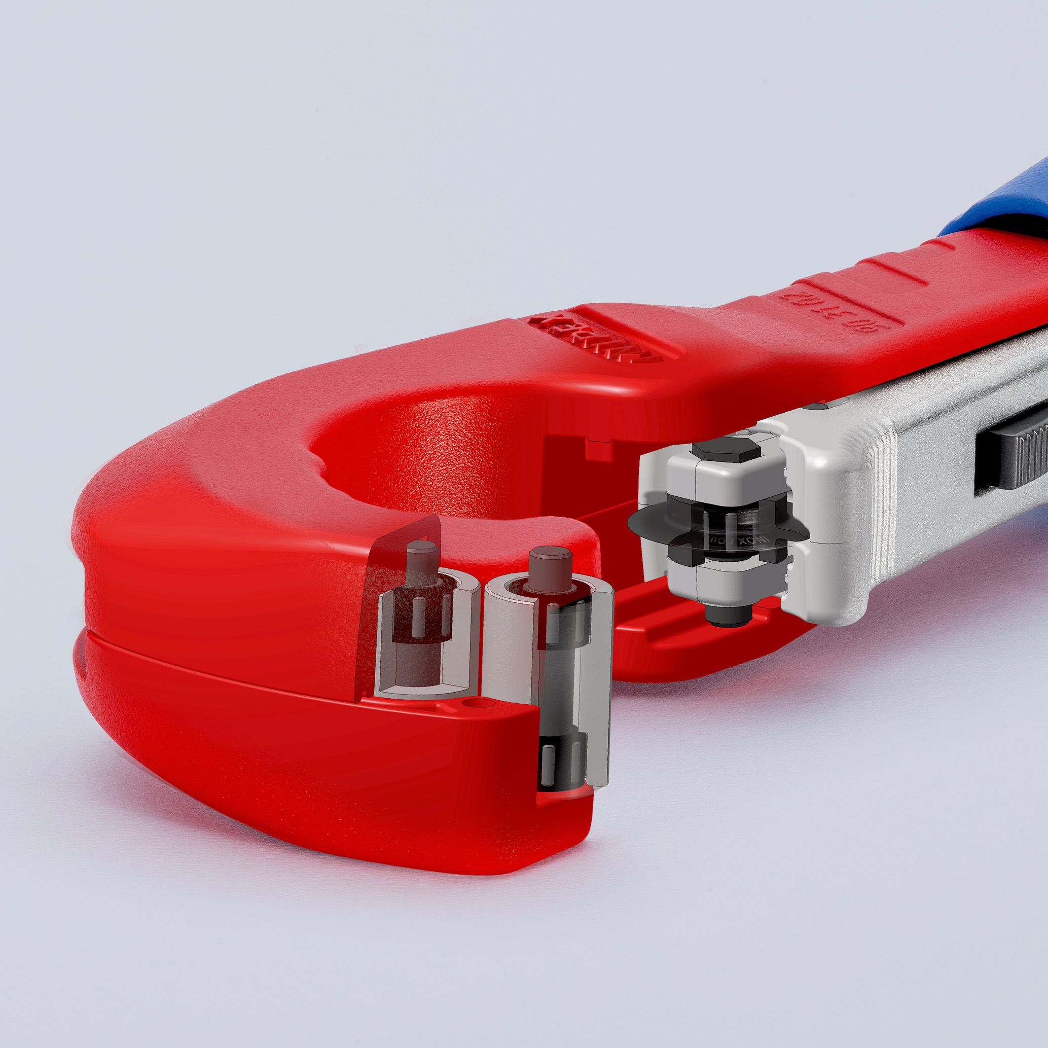 Coupe-tubes Tubix 180 mm, cuivre, laiton, acier - KNIPEX - 90 31 02 BK