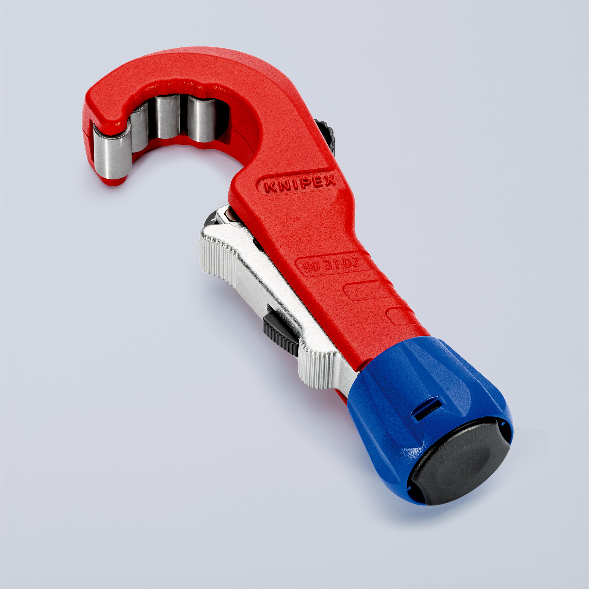 Coupe-tubes Tubix 180 mm, cuivre, laiton, acier - KNIPEX - 90 31 02 BK
