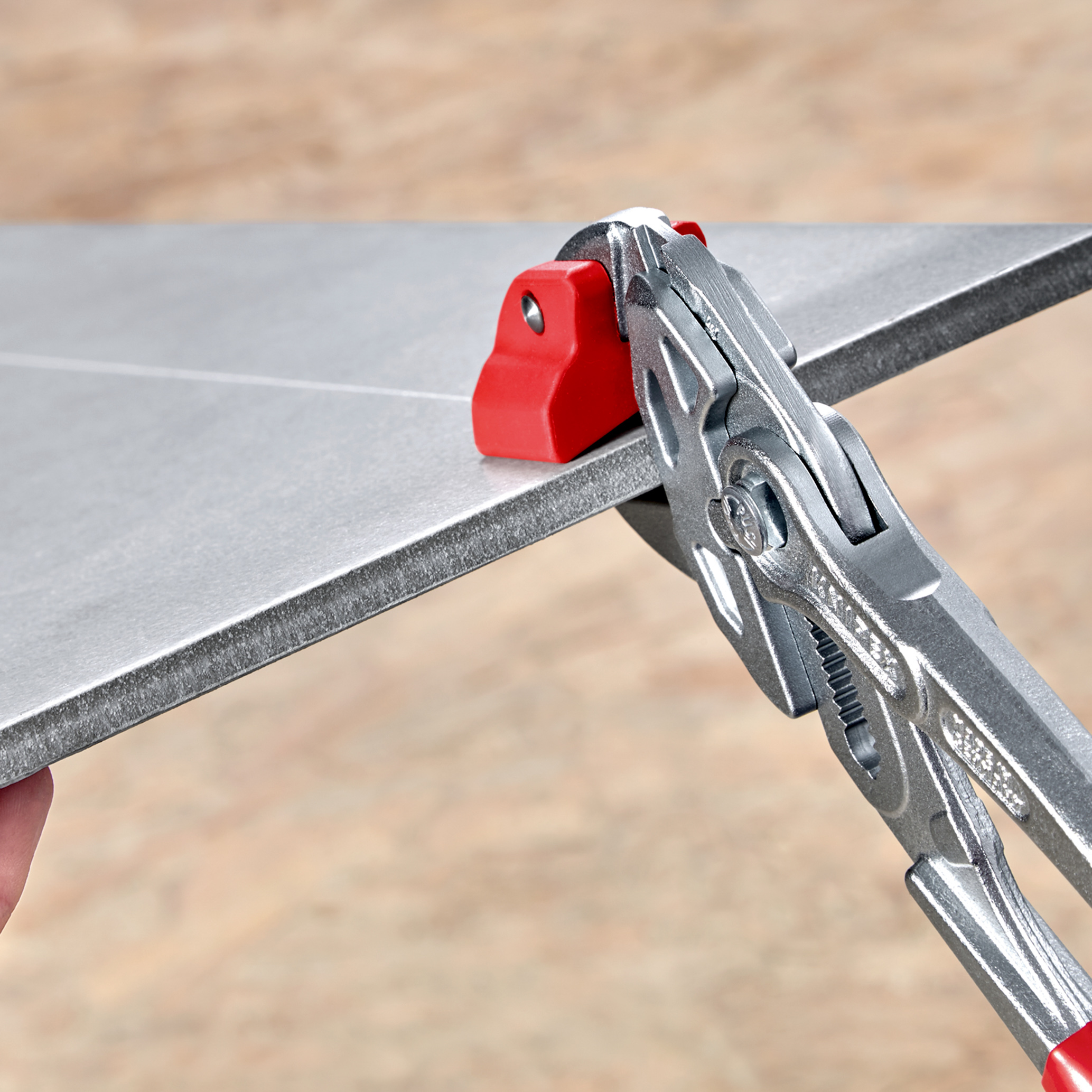 Pince de carreleur - 250 mm, sur carte, sous blister - KNIPEX - 91 13 250 SB