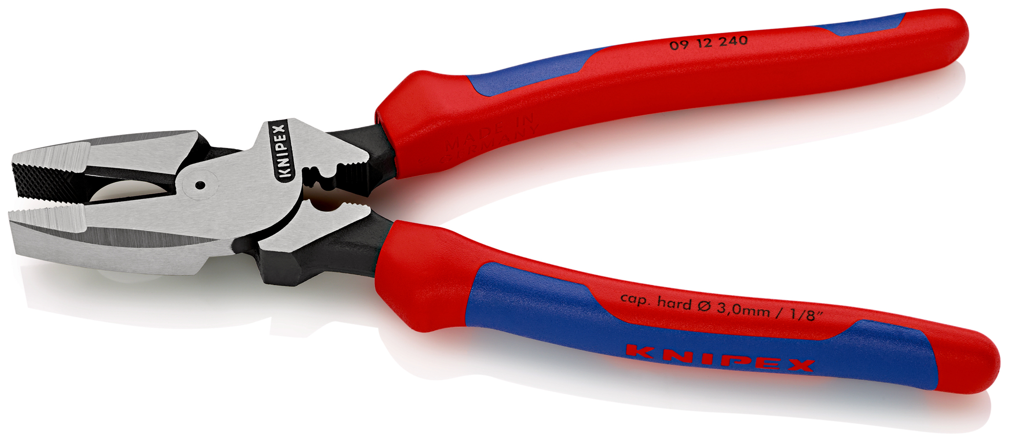 Pince universelle à forte démultiplication Lineman's Pliers - 240 mm - KNIPEX - 09 12 240