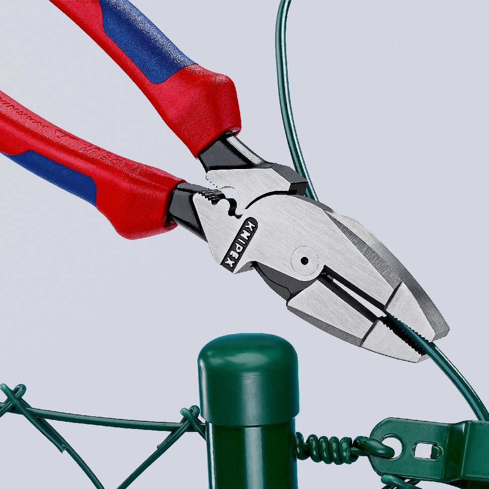 Pince universelle à forte démultiplication Lineman's Pliers - 240 mm - KNIPEX - 09 12 240