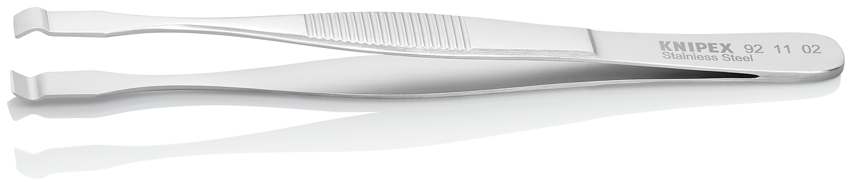 Pince brucelle inox de positionnement 145mm KNIPEX - 921102