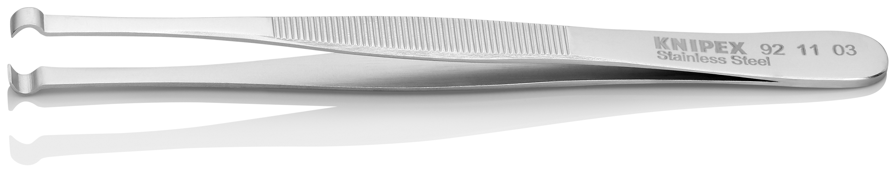 Pince brucelle inox de positionnement 122mm KNIPEX - 921103