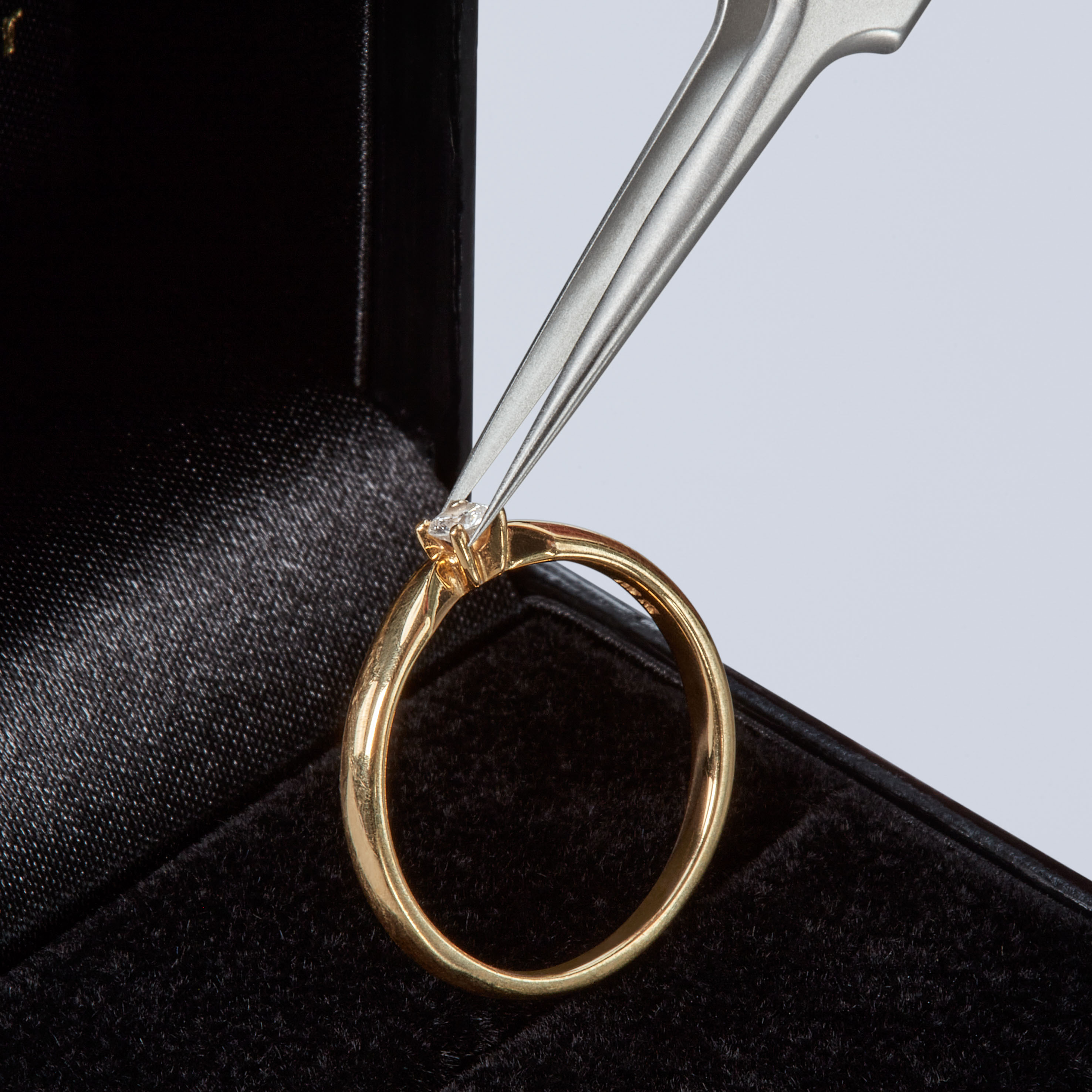 Pince brucelle inox 110mm lisse extra-fine KNIPEX - 922103