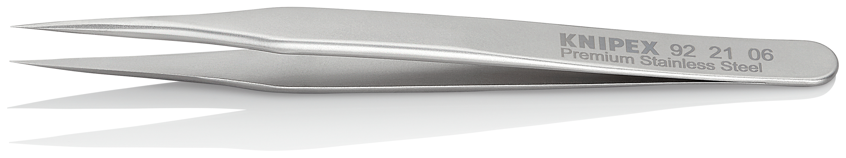 Pince brucelle inox 80mm lisse pointue KNIPEX - 922106