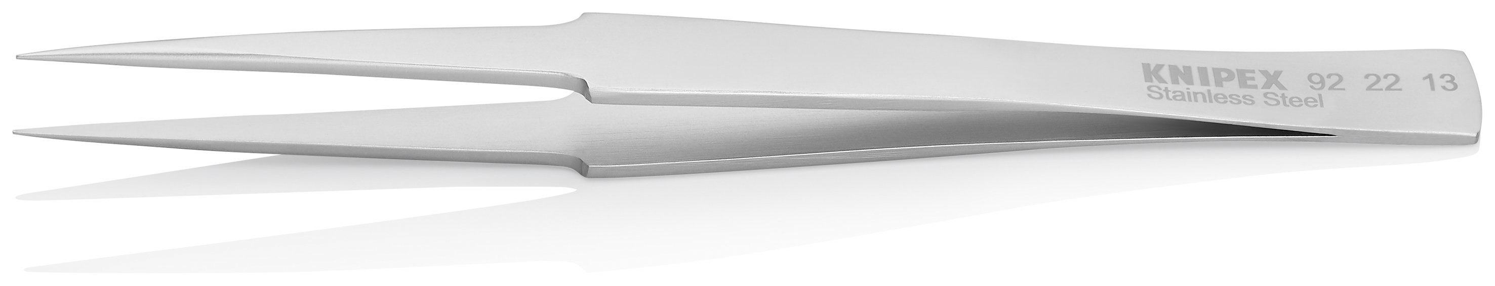 Brucelle de précision 135mm droite - Ultrafine - Acier inoxydable antimagnétique KNIPEX - 922213