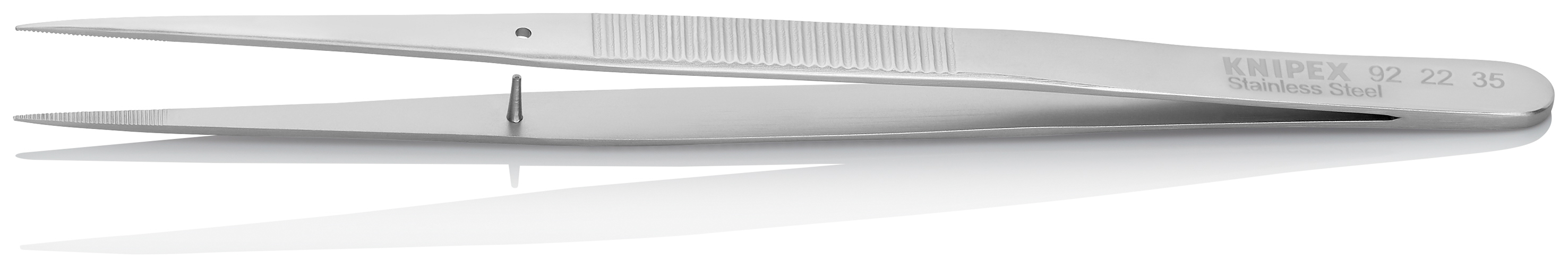 Brucelle de précision 155mm droite - Pointue - Acier inoxydable antimagnétique KNIPEX - 922235