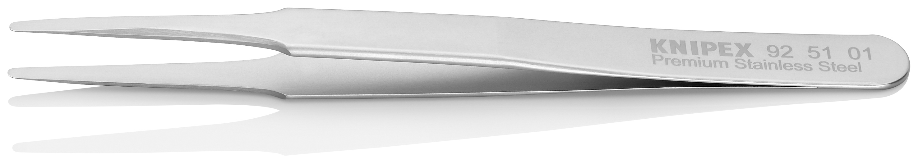 Pince brucelle inox 120mm lisse arondie KNIPEX - 925101