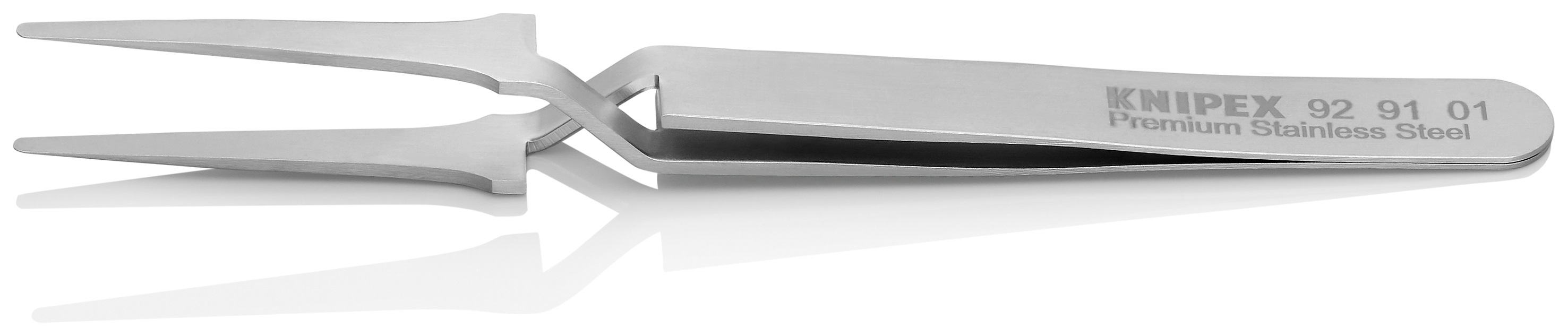 Pince brucelle inox croisée 120mm KNIPEX - 929101