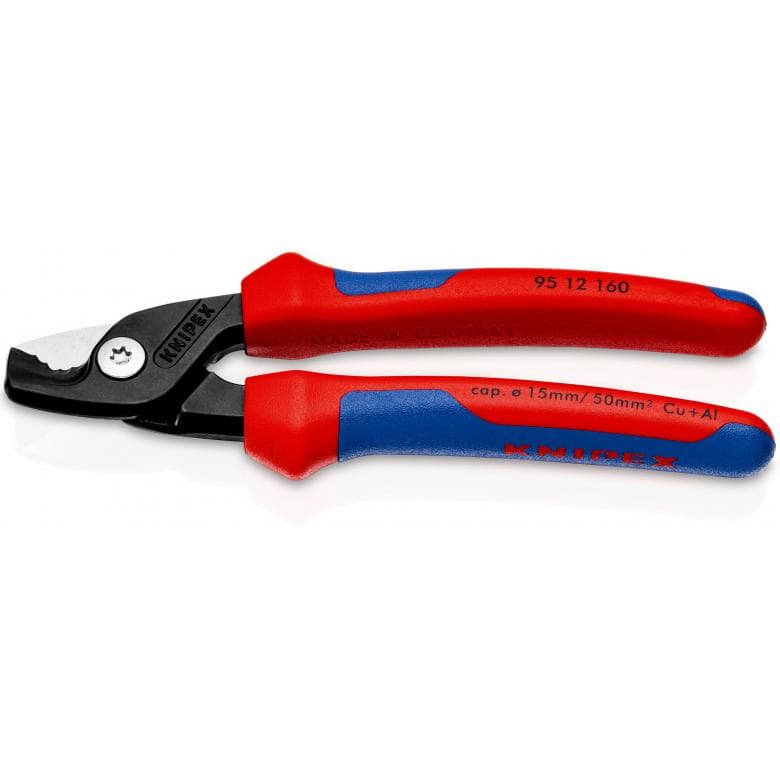 Coupe-câbles StepCut - 160 mm D 15 mm - KNIPEX - 9512160