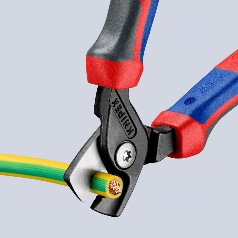 Coupe-câbles StepCut® - 160 mm, Ø 15 mm - KNIPEX - 9512160