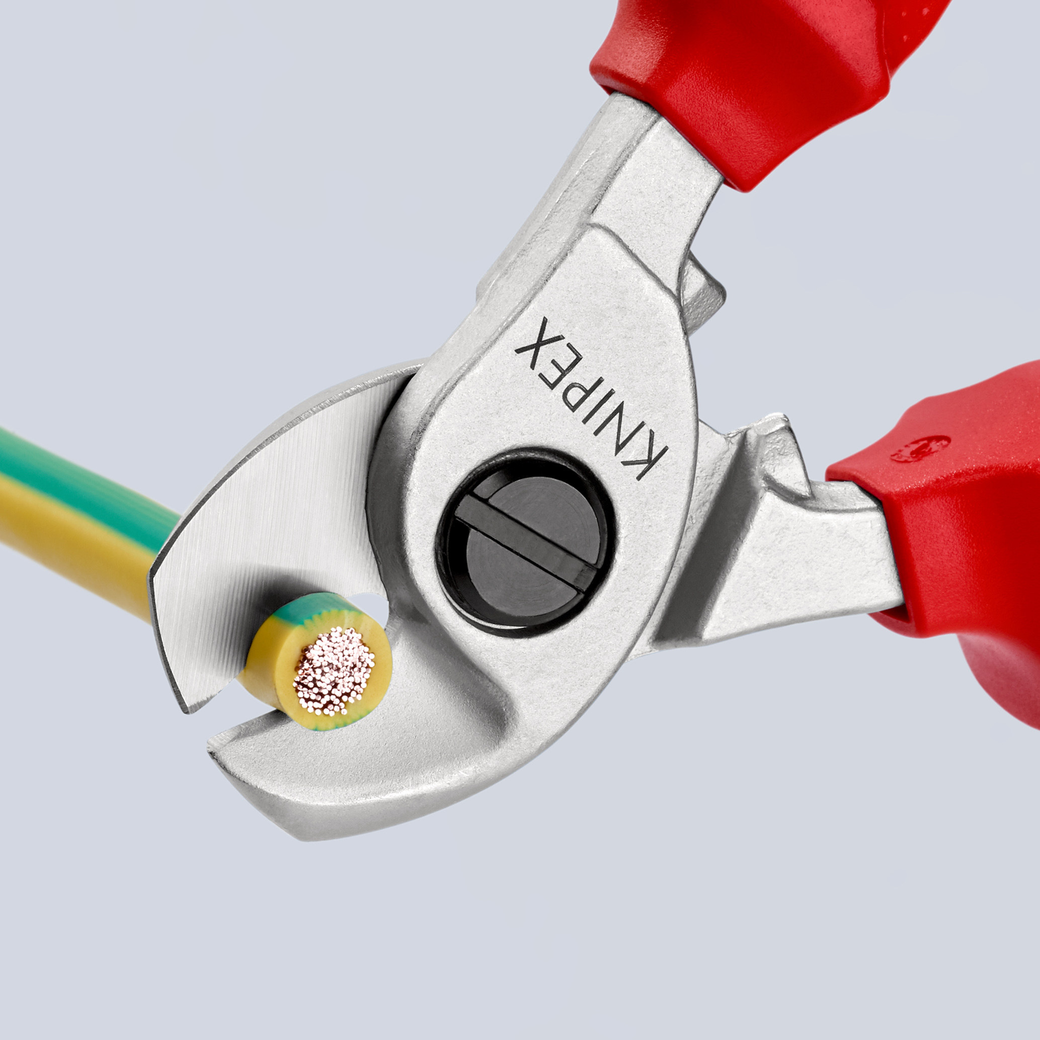 Coupe-cables 165mm ø15mm 50mm² 1000v t KNIPEX - 95 16 165 T BK