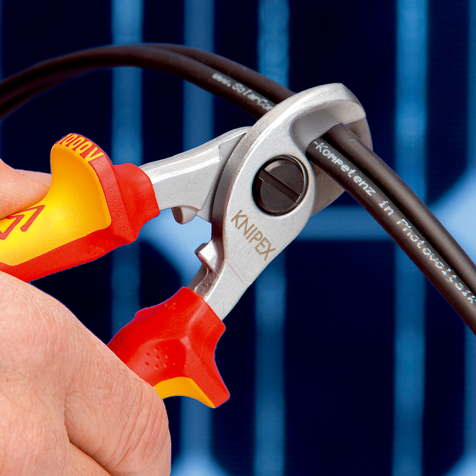 Coupe-cables 165mm ø15mm 50mm² 1000v KNIPEX - 95 16 165