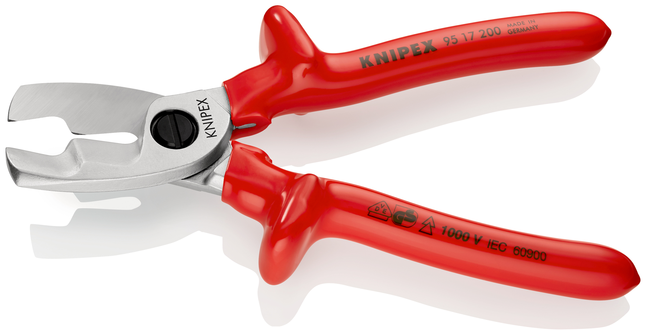 Coupe-cables 200mm ø20mm 70mm² 1000v KNIPEX - 95 17 200