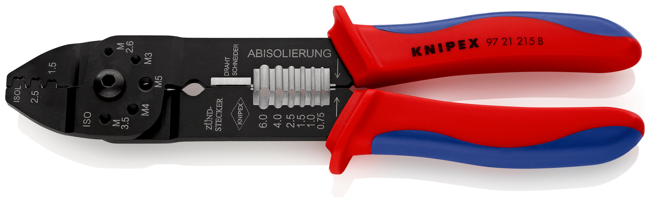 Pince à sertir universelle - 230 mm - KNIPEX - 97 21 215 B