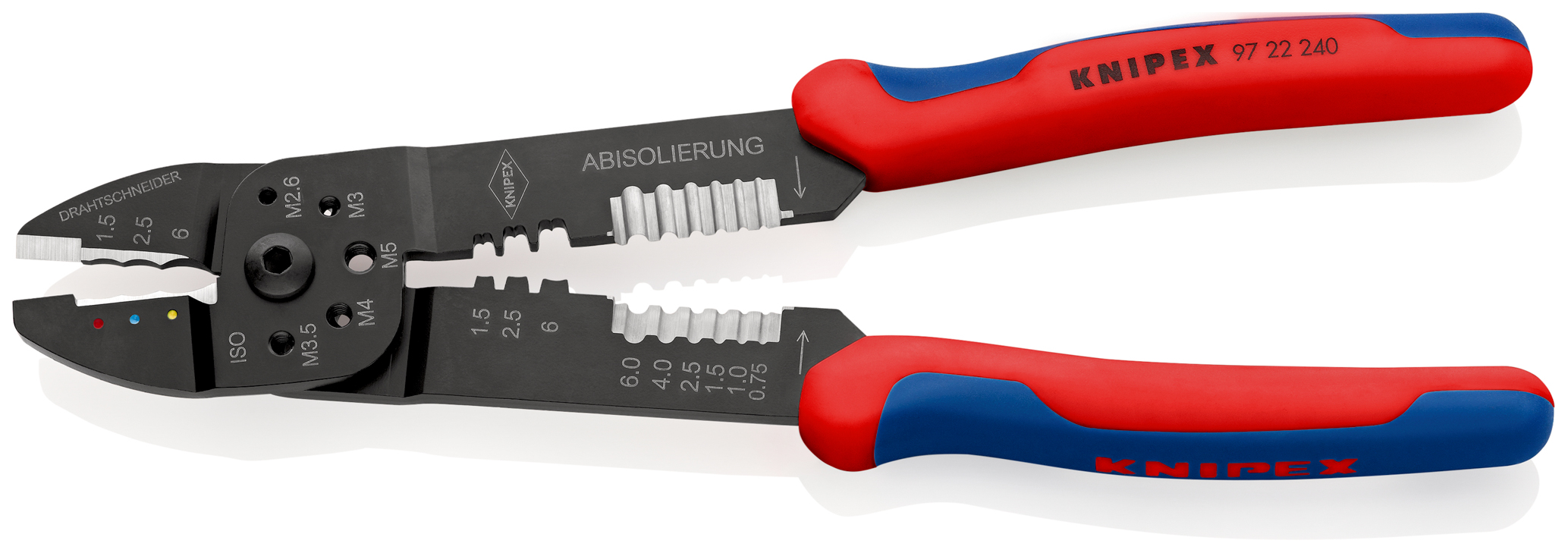 Pince à sertir universelle - 240mm - KNIPEX - 97 22 240