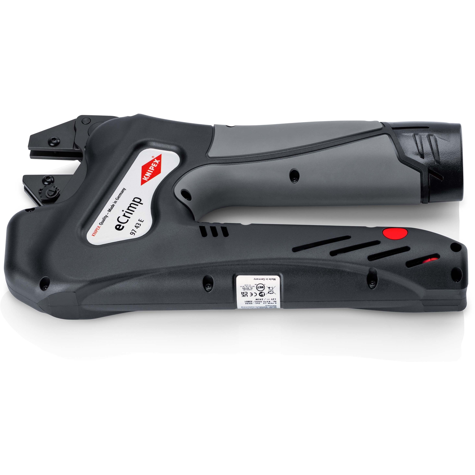 Pince à sertir universelle électromécanique KNIPEX eCrimp KNIPEX - 9743E