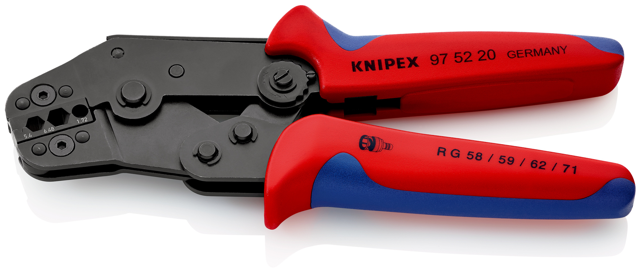 Pince a sertir courte avec 1 profil KNIPEX - 97 52 20