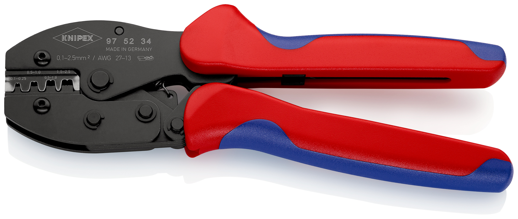 Pince a sertir preciforce® av. 1 profil KNIPEX - 97 52 34