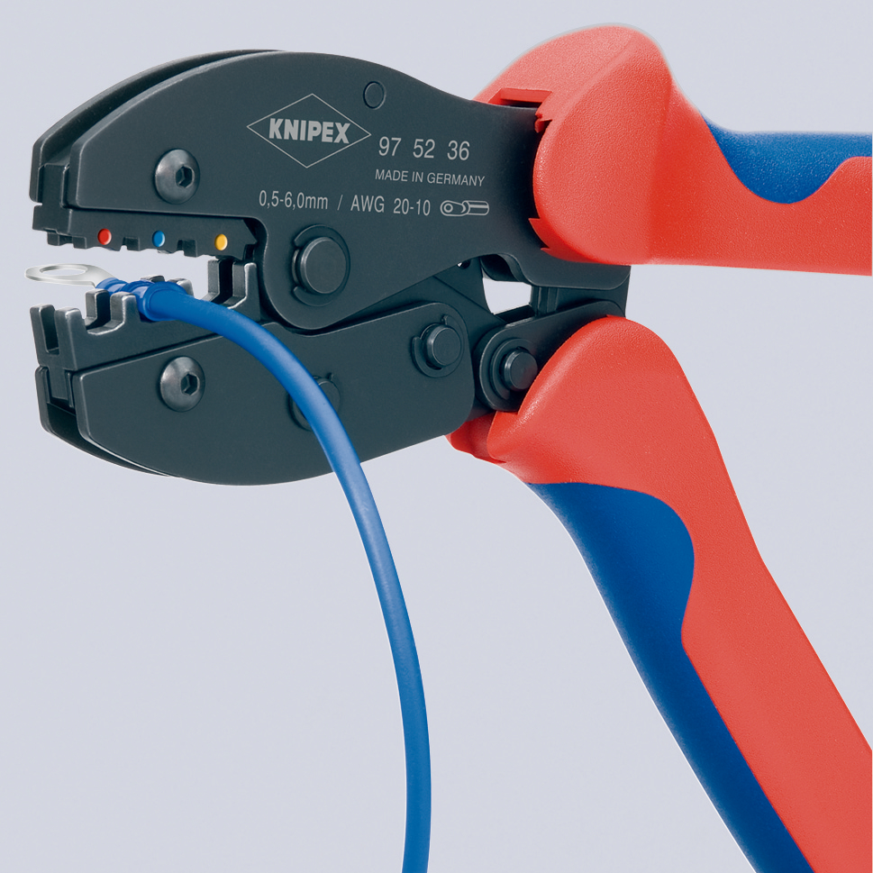 Pince a sertir preciforce® av. 1 profil KNIPEX - 97 52 36 SB