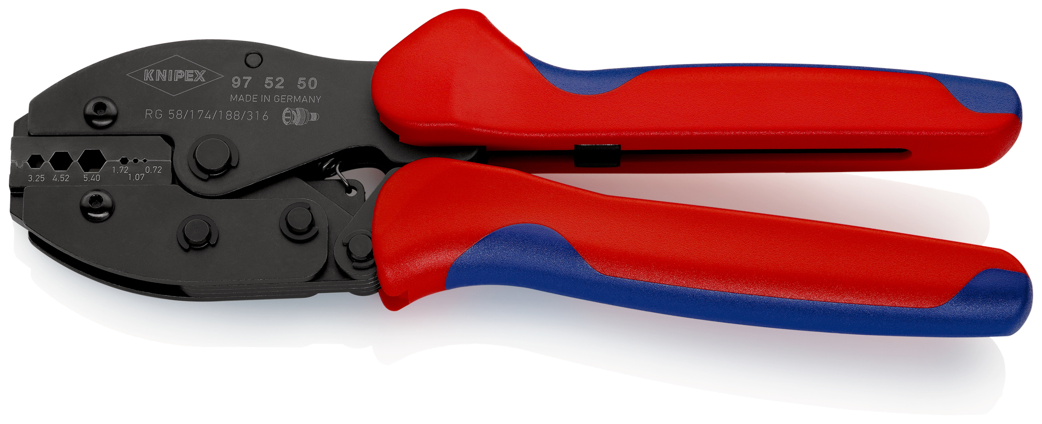 Pce a sertir preciforce® connecteurs bnc KNIPEX - 97 52 50 SB