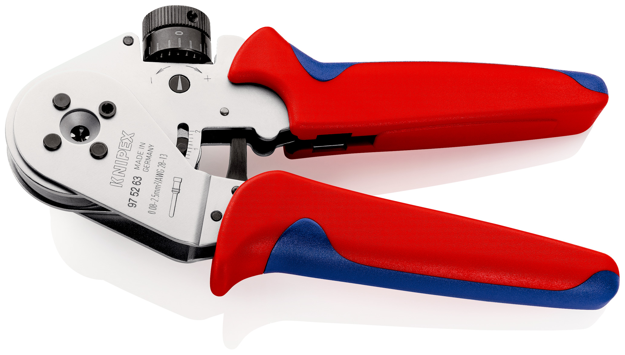 Pince a sertir 4 points contacts tournes KNIPEX - 97 52 63